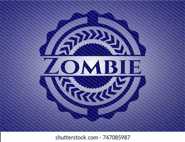 Zombie with jean texture