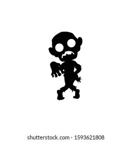 Zombie logo design and illustration