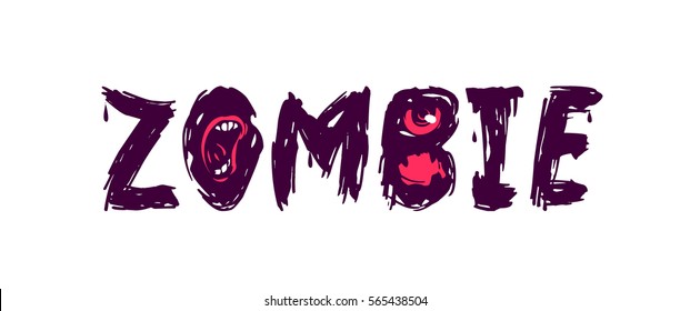 Zombie logo graphic