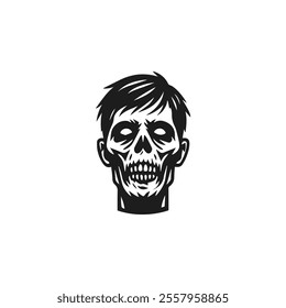 zombie logo ready for sale.