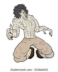 zombie monster draw