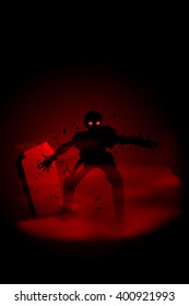 zombie at night