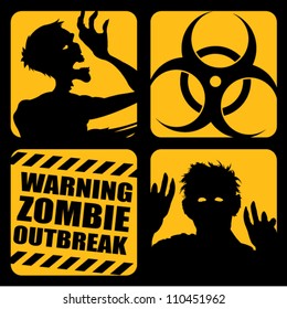 Zombie Outbreak Icons