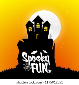 Zombie Party typography with creative design vector