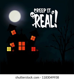 Zombie Party typography with creative design vector