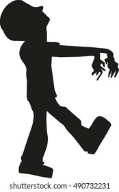 Zombie silhouette