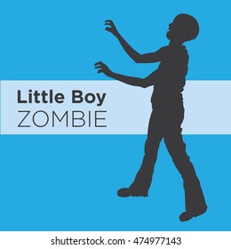 Zombie Silouette side view images
