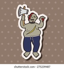 zombie theme elements