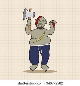 zombie theme elements