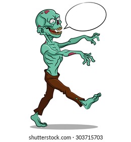 Zombie Vector Stock Vector Royalty Free Shutterstock