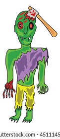 zombie vector illustration