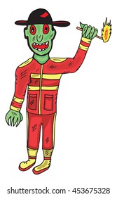 zombie vector illustration