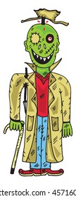 zombie vector illustration