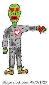 zombie vector illustration