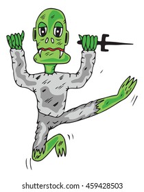 zombie vector illustration
