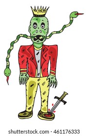 zombie vector illustration