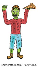 zombie vector illustration