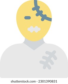zombie  Vector illustration on a transparent background. Premium quality symmbols. Line Color vector icons for concept and graphic design.