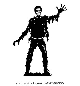 zombie vector and t shirt design