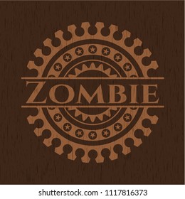 Zombie wood emblem