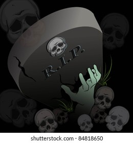 Zombies in the wild.EPS 10