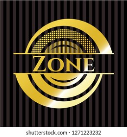 Zone golden emblem