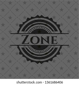 Zone realistic dark emblem