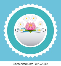 zone spa design, vector illustration eps10 graphic 