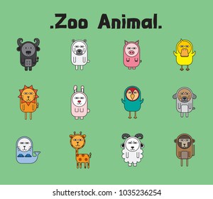 zoo animal is alien pet icon