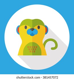 zoo animal flat icon