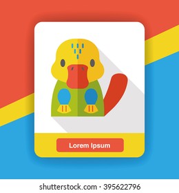 zoo animal flat icon