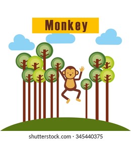 zoo animals design, vector illustration eps10 graphic 