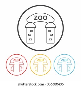 zoo gate icon