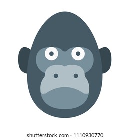 Zoo Gorilla Head