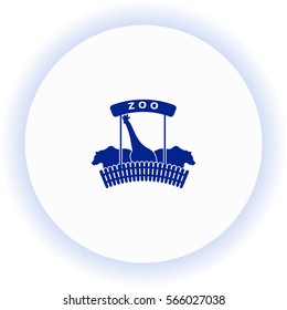 ZOO  icon. Vector design. 