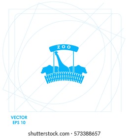 ZOO  icon. Vector design.