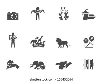 Zoo icons in Metro style