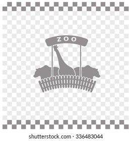 ZOO illustration with animals