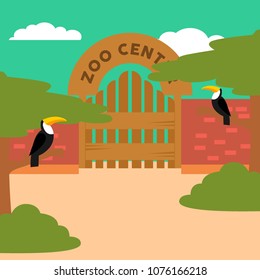 Zoo Illustration Design