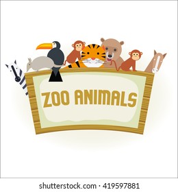  Zoo Illustration Template 