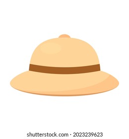 Zoo Keeper Hat icon. Clipart image isolated on white background