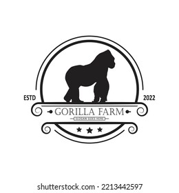 zoo logo. isolated white background. vector illustration