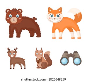 Zoo, nature, reserve and other web icon in cartoon style.Artiodactyl, nature, ecology, icons in set collection.