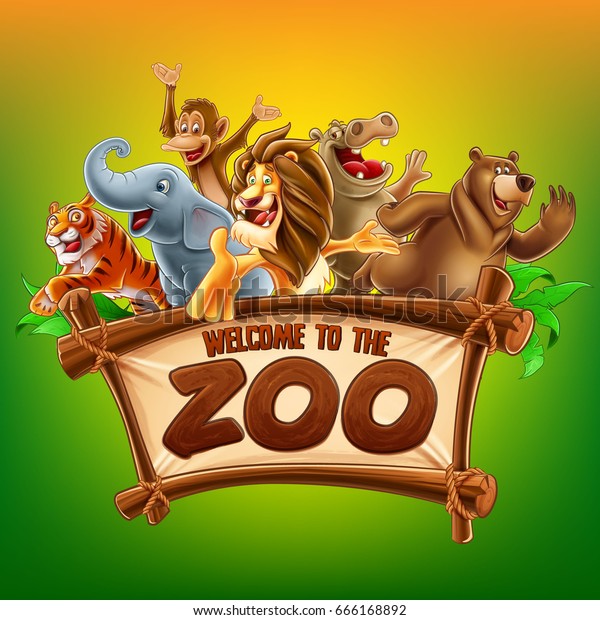 zoo safari
illustration