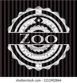 Zoo silvery emblem
