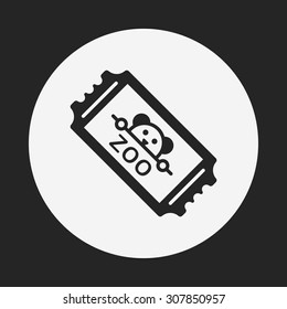 zoo ticket icon