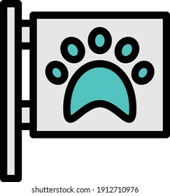 zoo vector color line icon