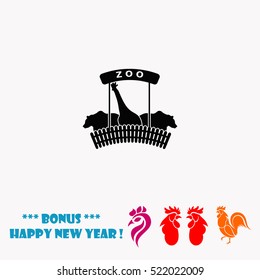 ZOO vector icon