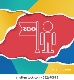 zookeeper line icon