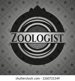 Zoologist black emblem